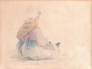 Neznámý malíř, Sedící dívka