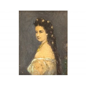 Sisi, Portrait of Empress Elisabeth, Portrait miniature