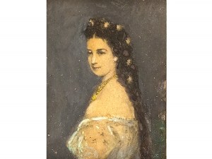 Sisi, Bildnis der Kaiserin Elisabeth, Porträtminiatur