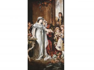 Sánor Liezen-Mayer or Alexander von Liezen-Mayer, Raab 1839 - 1898 Munich, attributed, The Delivery of the Bride