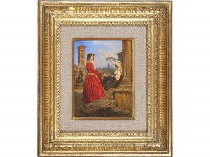 Franz Alt, Vídeň 1821 - 1914 Vídeň, připsáno, Dvě římské ženy