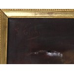 Giovanni Costa, Italia, 1826 - 1903, La bionda e il brunetto