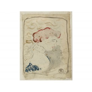 Henri de Toulouse-Lautrec, Albi 1864 - 1901 Saint-André-du-Bois, zugeschrieben, Mademoiselle Lander