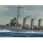 Peintre de marine autrichien, Marine, vers 1900/20