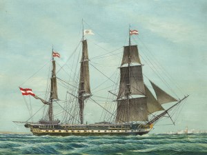 Marine painter, frigate 