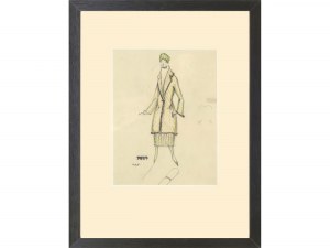 Eduard Josef Wimmer-Wisgrill, Wien 1882 - 1961 Wien, Modedesign für die Wiener Werkstätte