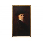 Eduard Veith, Neutitschein 1858 - 1925 Vienne, Portrait d'un gentleman