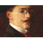 Eduard Veith, Neutitschein 1858 - 1925 Vídeň, Portrét pána