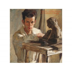 František Hladík, Prag 1887 - 1947 Skála, Künstler im Atelier