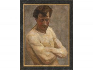 Ferdinand Andri, Waidhofen an der Ybbs 1871 - 1956 Wien, Männlicher Halbakt