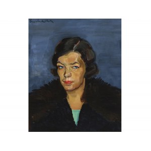 Arnold Clementschitsch, Villach 1887 - 1970 Villach, Ritratto di signora