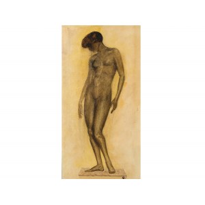 Unbekannter Maler, Akt, um 1920