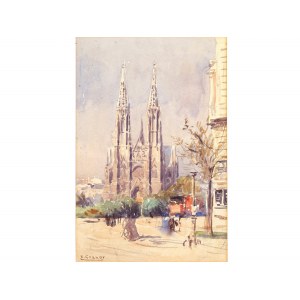 Ernst Graner, Werdau 1865 - 1943 Vienna, Chiesa votiva