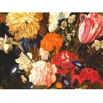 Franz Xaver Pieler, Viedeň 1876 - 1952 Klosterneuburg, pripisovaný, veľký kvetinový kus