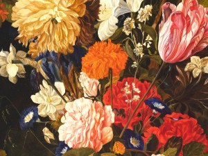 Franz Xaver Pieler, Vienne 1876 - 1952 Klosterneuburg, attribué, grand morceau de fleur