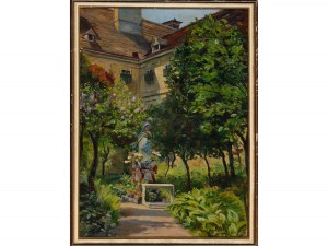 Franziska Lauseker, 20. Jahrhundert, Im Klostergarten