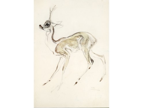 Ludwig Heinrich Jungnickel, Wunsiedel 1881 - 1965 Vienna, Antelope