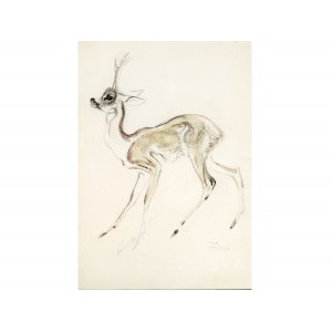 Ludwig Heinrich Jungnickel, Wunsiedel 1881 - 1965 Wien, Antilope
