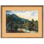 Unknown painter, 20th century, River landscape