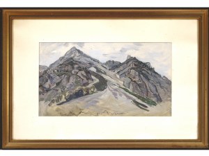 Leopold Hauer *, Vídeň 1896 - 1984 Lengenfeld, horské pásmo