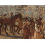 Jonas Julius Klaber, Vienne 1872 - 1939 Vienne, procession médiévale