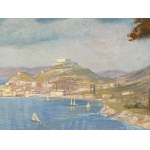 Hanns Diehl, Pirmasens 1877 - 1946 Vienne, côte adriatique de Dubrovnik