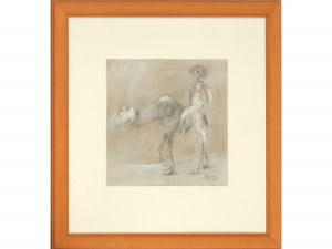 Artiste inconnu, Femme à cheval