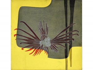 Anton Elsinger, Nikolsburg 1925 - 1995 Brunn am Gebirge, surrealistická kompozícia