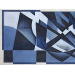 Anton Elsinger, Nikolsburg 1925 - 1995 Brunn am Gebirge, kompozycja kubistyczna