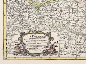 Johannes Covens & Cornelis Mortier, La Pologne Dressee sur ce qu'en ont donne Starovolsk, Beauplan, Hartnoch