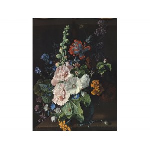 Unknown painter, Flower still life, around 1900