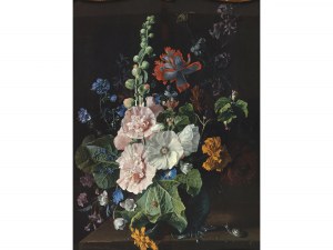 Nieznany malarz, martwa natura kwiatowa, około 1900 r.