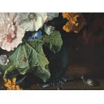 Neznámy maliar, Kvetinové zátišie, okolo roku 1900