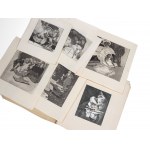 Franz von Bayros, Zagreb 1866 - 1924 Vienna, Portfolio with erotic depictions