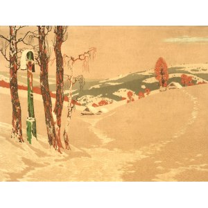 Hugo Baar, Neutitschein 1873 - 1912 Munich, Winter Solitude