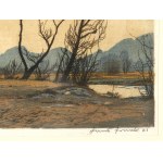 Hans Frank, Vienna 1884 - 1948 Salisburgo, paesaggio