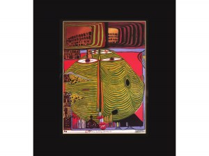 Friedensreich Hundertwasser, Vídeň 1928 - 2000 Brisbane, smíšená série: 5 uměleckých tisků známých motivů