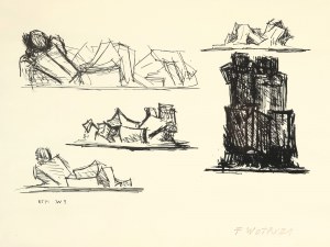 Fritz Wotruba, Vídeň 1907 - 1975 Vídeň, Sochařské studie