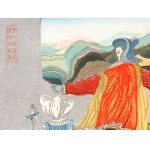 Artiste inconnu, motif de conte de fées, Chine