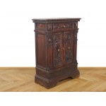 Petite demi-armoire, Italie, XVIIe siècle