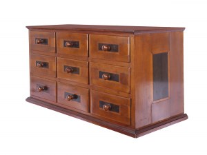 Top box, 9 drawers, around 1760/70