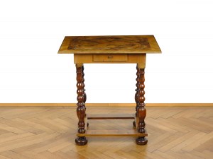 Petite table baroque, Allemagne du Sud, XVIIIe siècle