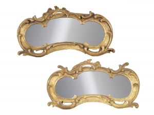 Paire de miroirs, Venise, style rococo