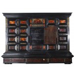 Top cabinet, German or Flemish, in the style of the 17th century
