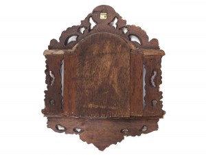 Mirror with frame in baroque style