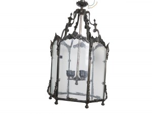 Coppia di lanterne decorative, stile barocco