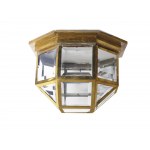 Octagonal ceiling light, designed by Josef Hoffmann, 1900/01