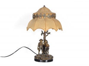 Stolní lampa Max a Moritz, kolem 1900/20