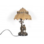 Lampada da tavolo Max e Moritz, 1900/20 circa