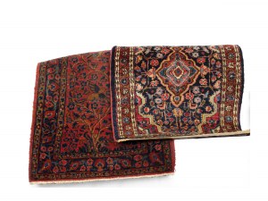 Mixed lot: 2 oriental carpets